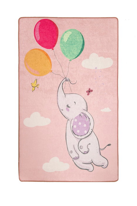 Conceptum Alfombra Balloons Rosa 140 x 190 cm